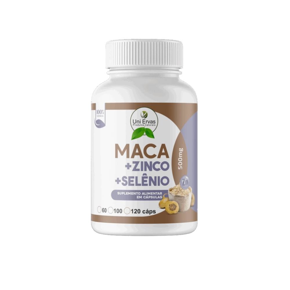 Maca + Zinco + Selênio