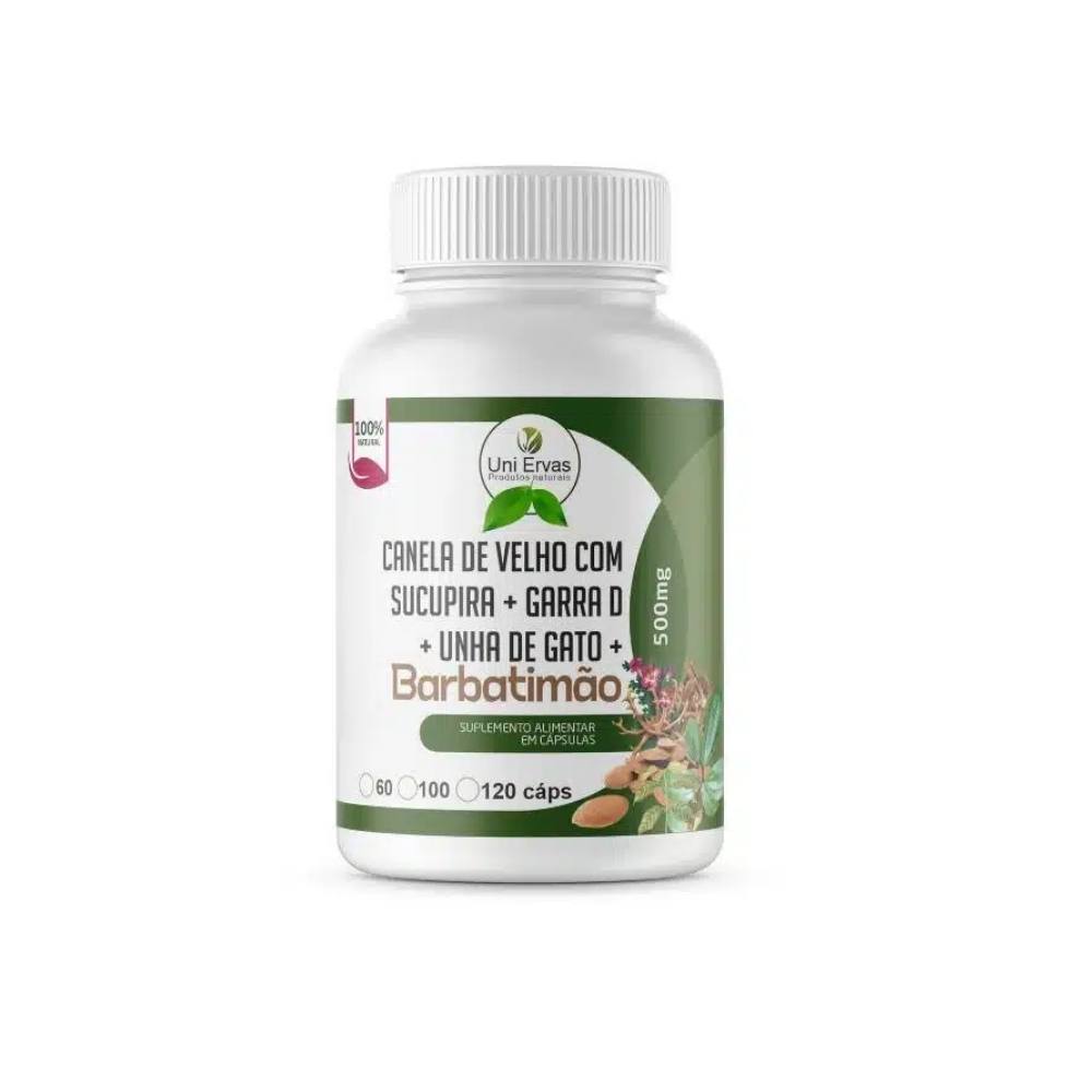 Canela de Velho + Sucupira + Garra D + Unha de Gato